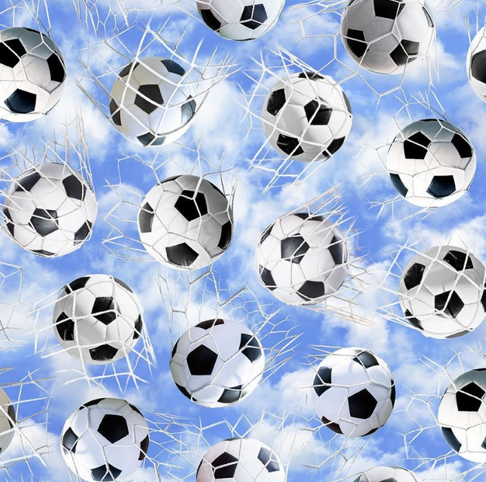 45" Wide Soccer Balls in net Blue (SPORT-CD3836)