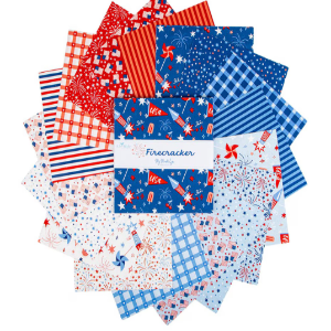 My Mind's Eye Firecracker 10" Stacker 42 10-inch Squares Layer Cake Riley Blake Designs 10-17200-42