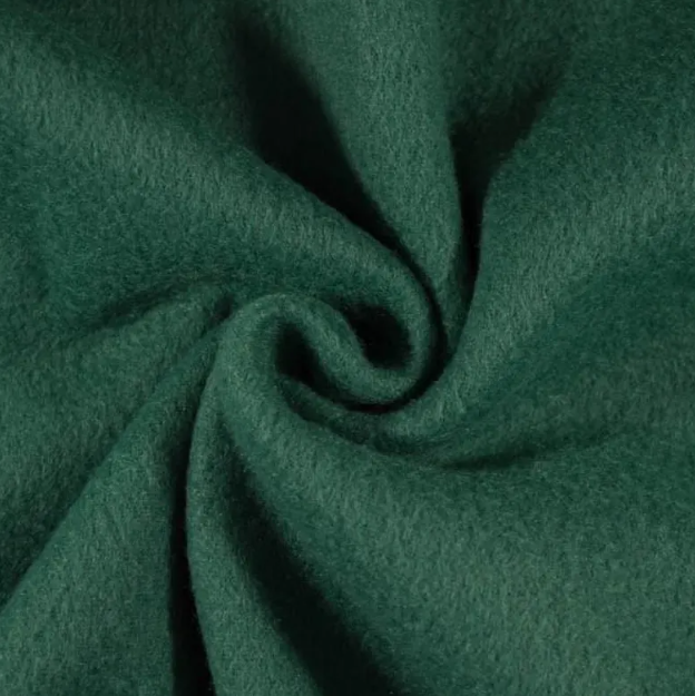 60" Wide Fleece Green 7001 Hunter 100% Polyester Sold By The Yard