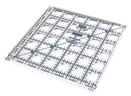 TrueCut Ruler 6-1/2in x 6-1/2in TCC-01-21013 Come with The Ruler Track to Prevent Your Cutter from Slipping Off The Ruler’s Edge