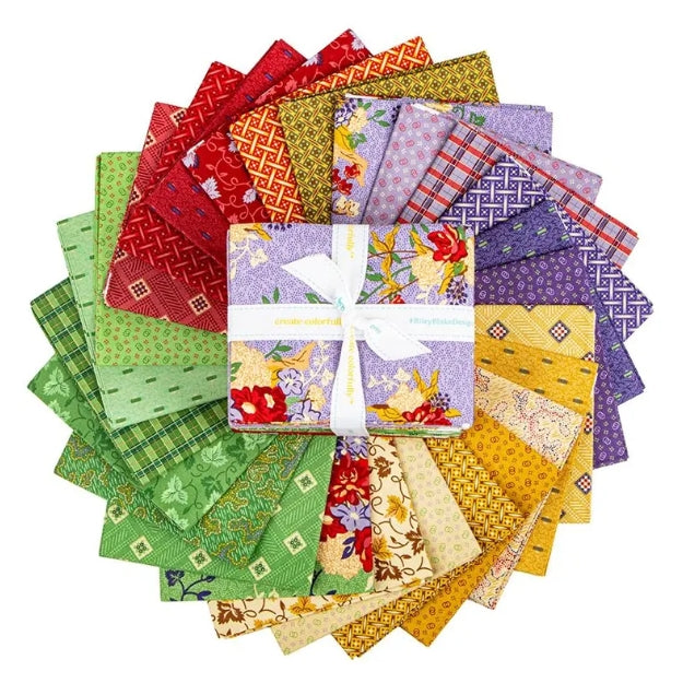 Riley Blake Vera's Garden Fat Quarter Bundle by Vicki McCarty (FQ-16990-26)