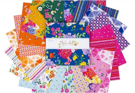 Riley Blake Gabrielle Neil Splendid 10" Stacker 42 10-inch Squares Layer Cake (10-14310-42)