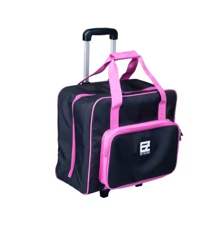 EZ-Glide 2 Wheel Trolley 17in Black & Pink