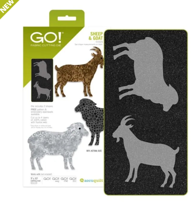 Accuquilt GO! Sheep & Goat Die #55924