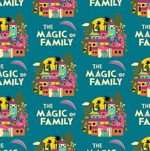 Camelot Fabrics The Magic of Family (Encanto) 2-yard Precut,100% Cotton Sold By The Package