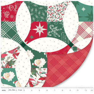 Riley Blake Double Lush Velvet Merry Little Christmas (36" X 60") 95% Polyester / 5% Spandex