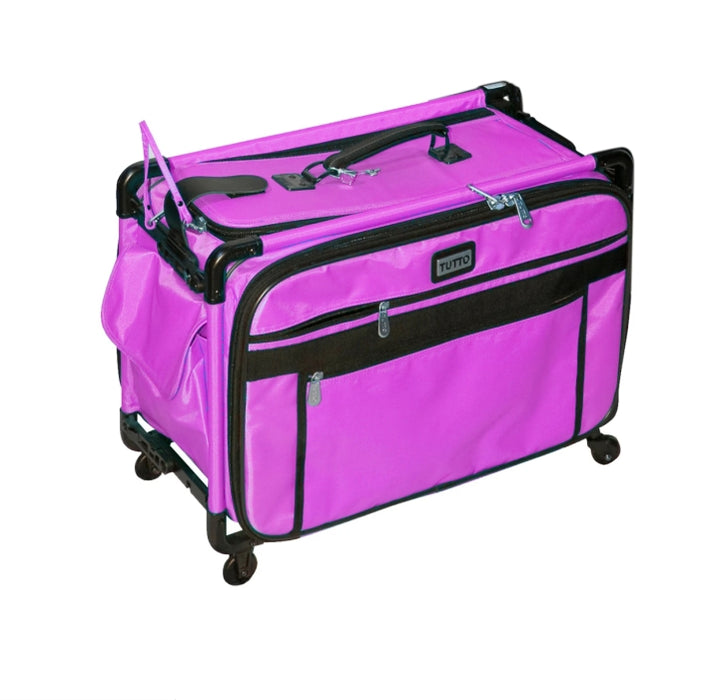 Tutto Sewing Machine Case on Wheels 22in Pink (Large) (5222KMA-L)