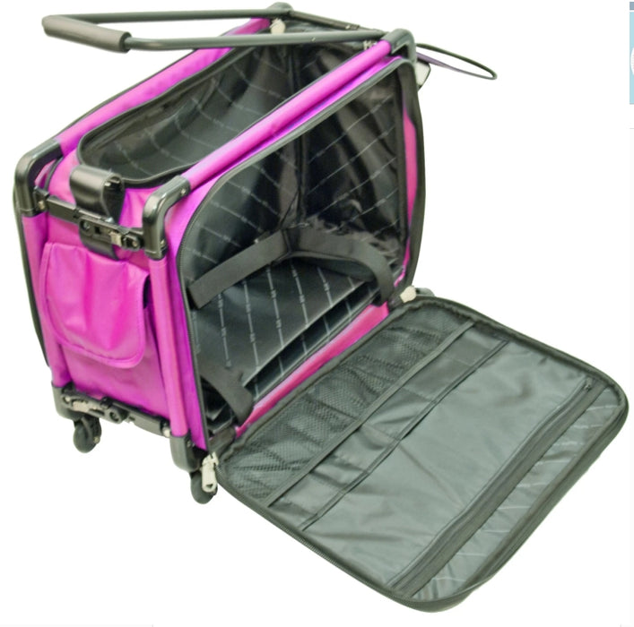 Tutto Sewing Machine Case on Wheels 22in Pink (Large) (5222KMA-L)