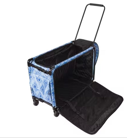 Tutto Sewing Machine Case on Wheels 28" Blue Diamond (2XLarge) (9228UMA-F)