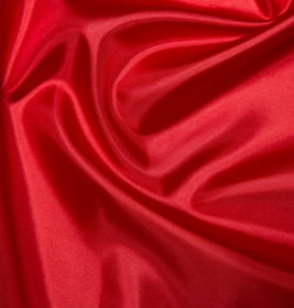 45" Wide Silky Habutai Red 100% Polyester Sold By The Yard (Color#67)