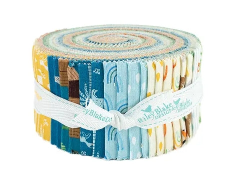 Two by Two 2.5" Rolie Polie Cayla Naylor for Riley Blake Designs (RP-16680-40)