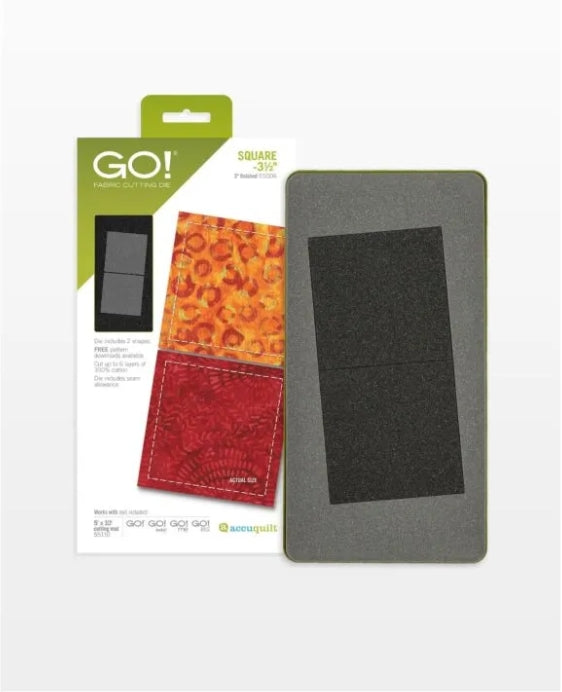 Accuquilt GO! Square 3 1/2" #55006