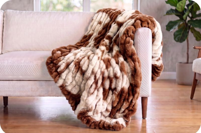 Shannon Fabrics Signature 60" x 72" Luxe Cuddle Blanket Milan Pony Woodland