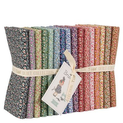 Tilda Brie Basics FQB 16 fabrics 21 x 19in (TIL300272)