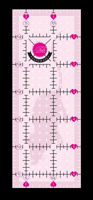 Tula Pink 2.5in x 6.5in Non-Slip Mouse Ruler (TP2X6)