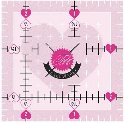 Tula Pink 2.5" X 2.5" Heart Ruler
