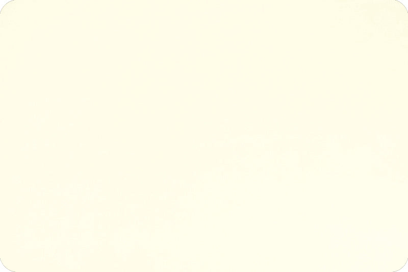 90" Wide Shannon Fabrics Extra Wide Solid Cuddle 3 Ivory Solid 100% Polyester Sold By The yard