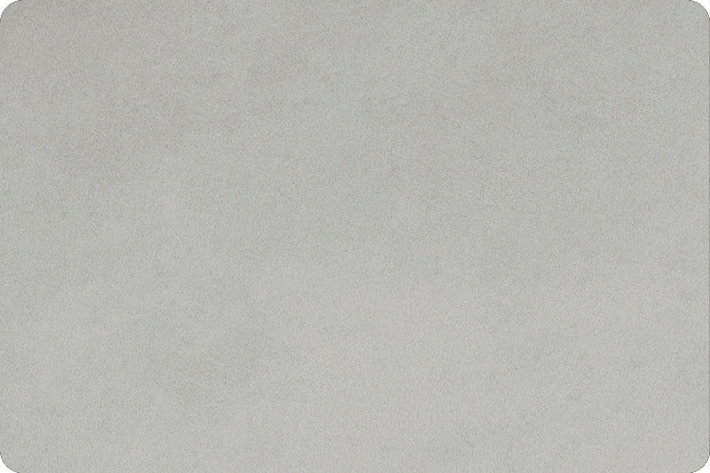 90" Minky Solid Cuddle 3 Extra Wide 100% Polyester Solid Silver C390