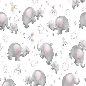 60" Wide Shannon Fabric Little Peanut Cloud Cuddle (Rosewater) Double Sided