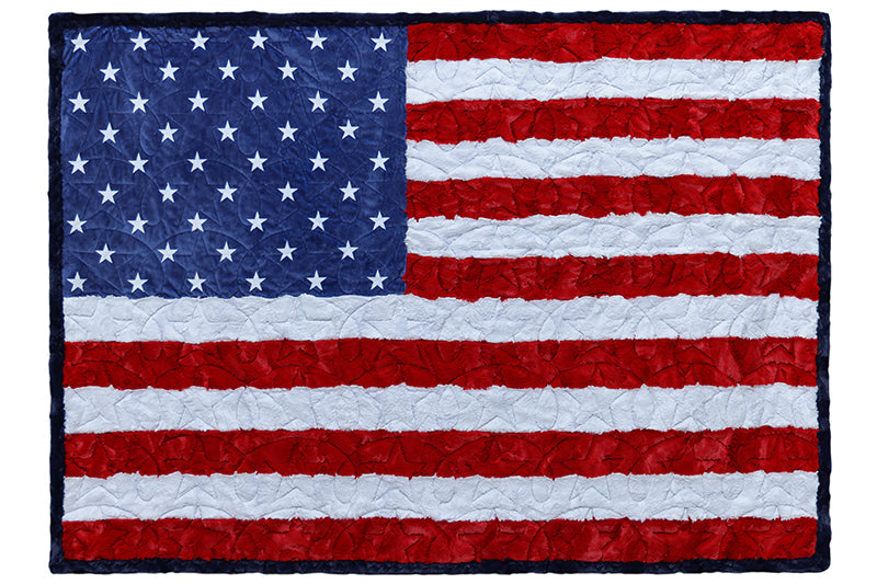Shannon Fabrics "Let Freedom Ring" Borderline Cuddle Kit (Finished 59"x41")