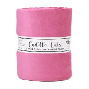 Shannon Fabrics Cuddle Cut 3-Yards Fabric, C390 Fuchsia 100% Polyester