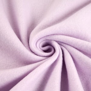 60" Fleece 100% Polyester Anti-Pill Solid Lilac Picture Color Not Accurate