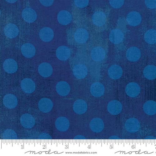 45" Wide Moda Fabrics Grunge Hits the Spot Cobalt (30149/28)