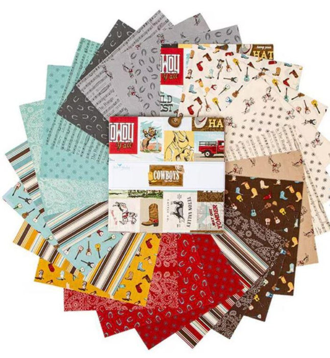 Riely Blake Designs Echo Park Paper Co. Cowboys 10" Stacker