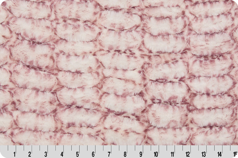 Shannon Fabrics Petite 30" x 36" Luxe Cuddle Blanket Milan Cheetah Woodrose
