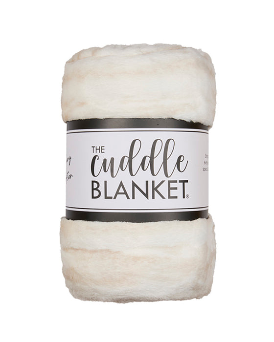 Shannon Fabrics Signature 60" x 72" Luxe Cuddle Blanket Milan Enzo Vanilla Creme