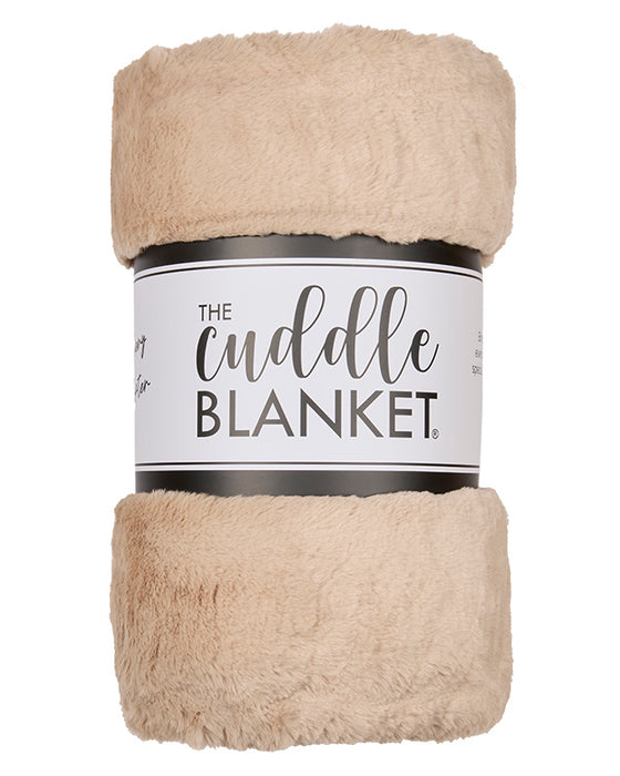 Shannon Fabrics Deluxe 60" x 90" Luxe Cuddle Blanket Milan Sand Dollar