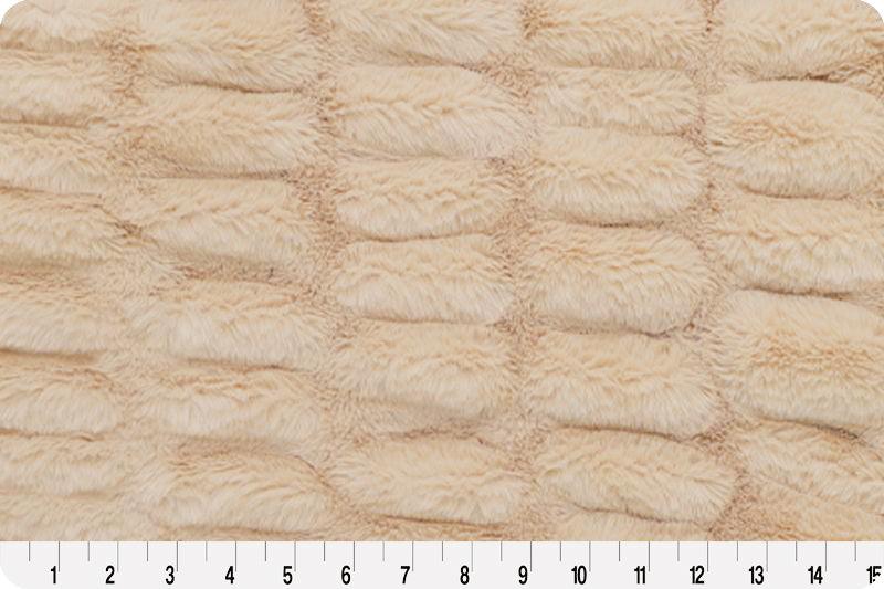 Shannon Fabrics Deluxe 60" x 90" Luxe Cuddle Blanket Milan Sand Dollar