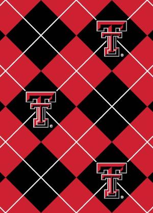 60" Fleece Texas Tech University 100% Polyester