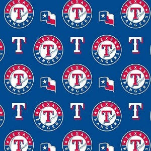 45" MLB Texas Rangers 100% Cotton #6657B