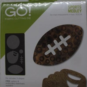 Accuquilt GO! Sports Medley