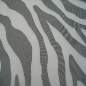58" Chiffon Nylon Zebra