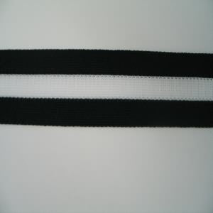 Cheerbraid 1 1/2" PolyesterBlack/White/Black