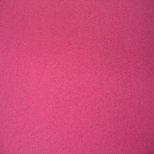 60" Crepe Hot Pink