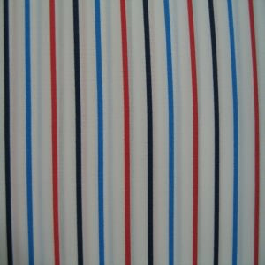 45" Stripe Navy, Red, Blue and White
