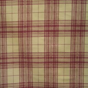 54" Plaid Rusty-Red and Mustard
