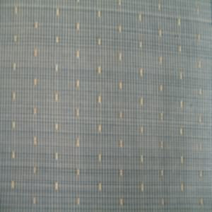 54" Dots Yellow with Light Blue Background
