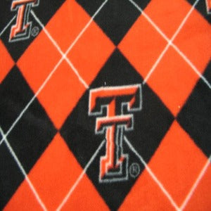 60" Fleece Texas Tech University 100% Polyester
