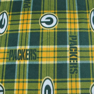 60" Fleece 100% Polyester Greenbay Packers #6392