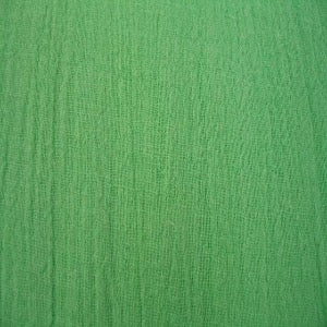 60" Guaze 100% Cotton Solid Green