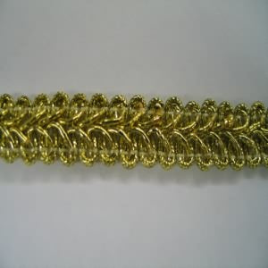 1/2" Gimp Metallic Gold IR1901