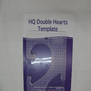 Handi Quilter Double Hearts Template HG00474