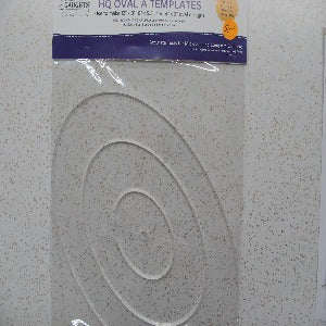 Handi Quilter Oval A Templates (Set of 3)