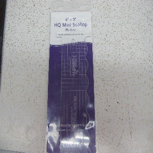 Handi Quilter Mini Scallop ruler #HG00602