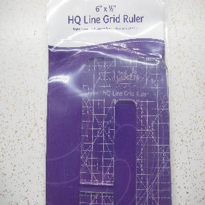 Handi Quilter Line Grid Ruler 6" X 1/2"