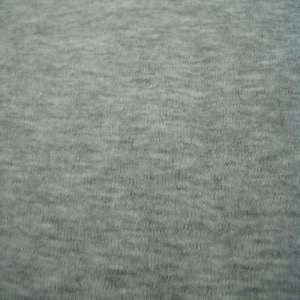 60" Knit Interlock 80% Polyester 20% Cotton TS0114 Heather Gray